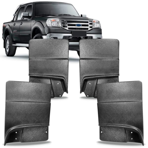 Kit Asa De Urubu Lameiro Ranger 94/12 Com Alargador 4 Peças