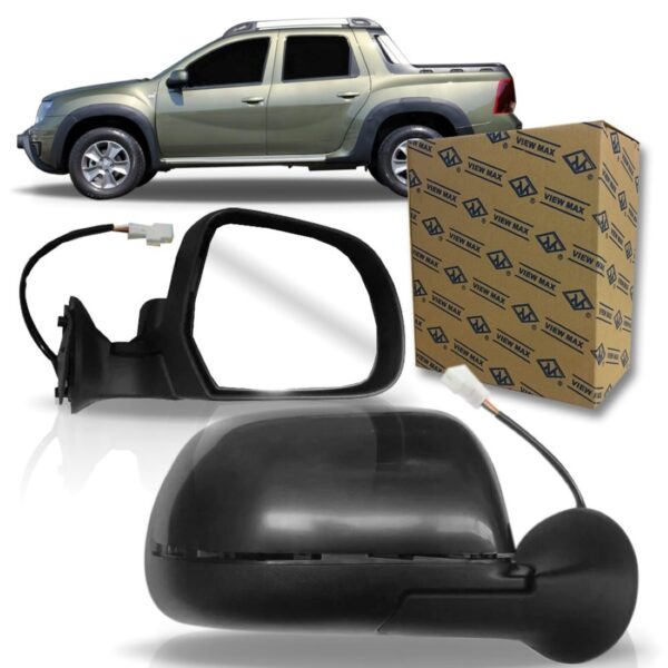 Retrovisor Duster Oroch 2015 2016 Eletrico View Max 1a Linha