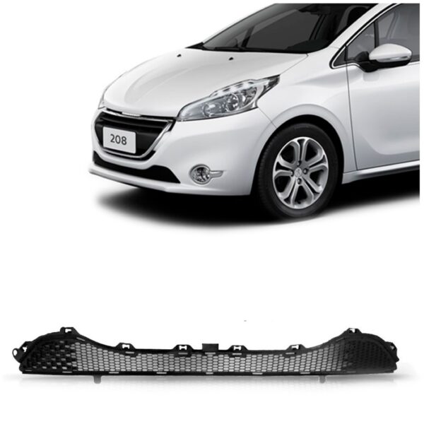 Tela Grade Central Inferior Peugeot 208 12 13 14 15