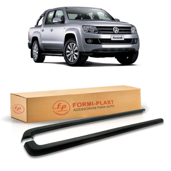 Friso Lateral Da Caçamba Amarok 2009 À 2018 Cab. Dupla Preto