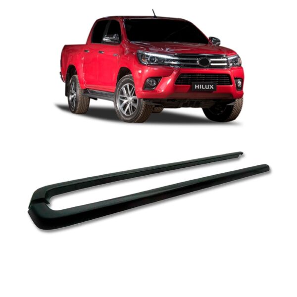 Friso Lateral Da Caçamba Hilux 2016 2017 2018 Cabine Dupla