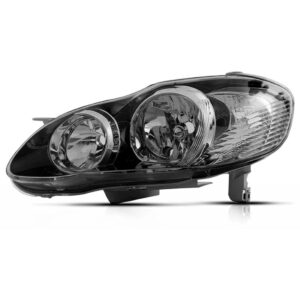 Farol Corolla Fielder 03 04 05 06 07 08 Fume Negro 1ª Linha - Esquerdo/motorista