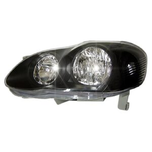 Farol Corolla Fielder 03 04 05 06 07 08 Fume Negro 1ª Linha - Esquerdo/motorista