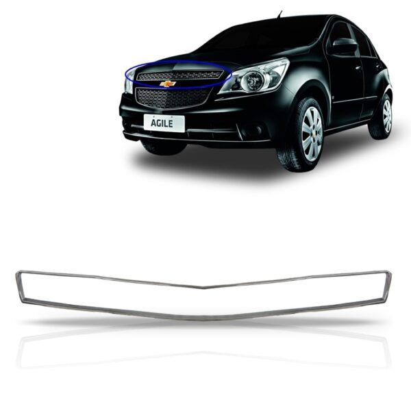 Friso Grade Inferior Agile 2009 2010 2011 2012 2013 Cromado