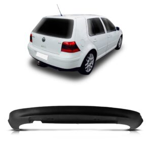 Saia Do Parachoque Traseiro Golf 1999 2000 01 02 03 04 05 06 Preto