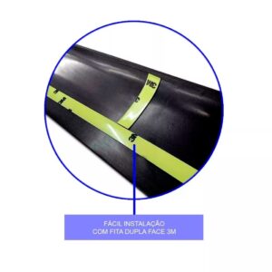 Friso Lateral Caçamba Ranger 2013 14 15 16 2017 Cabine Dupla