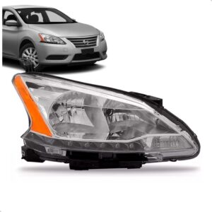 Farol Sentra 2014 2015 2016 2017 Com Led Marca Lado Direito