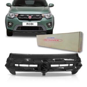 Grade Superior Tela  Para Mobi 2016 A 2017 Preta Preto