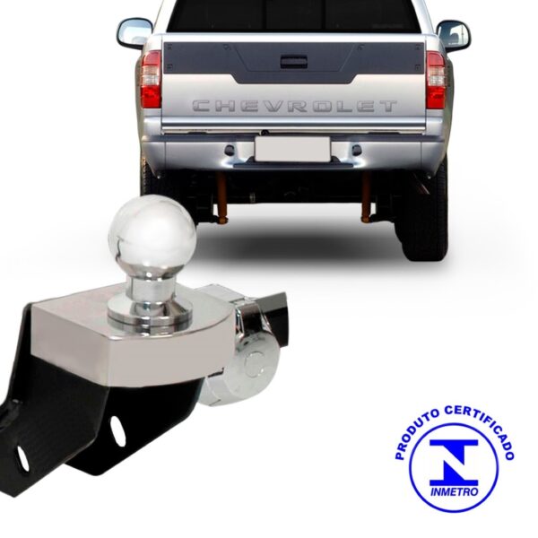 Engate Reboque Pickup S10 1996 A 2012 Removivel 1000 Kg