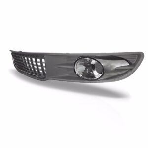 Grade Inferior Para Palio 2010 A 2012 Cinza C/friso Sem Furo Cinza