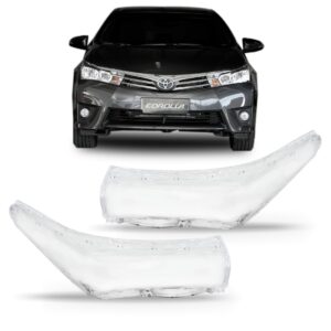 Lente Farol Toyota Corolla 2015 2016 2017 Xei Seg Lado Direito