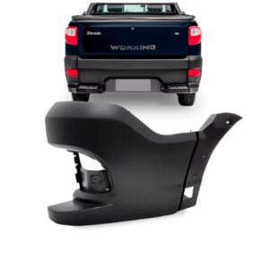 Polaina Do Parachoque Strada 2014 15 A 19 Working Trekking  Lado Direito