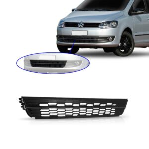 Grade Fox Spacefox 2010 A 14 Inferior Central Friso Cromado Preto