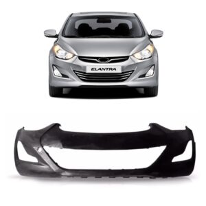 Parachoque Dianteiro Elantra 2014 2015 2016 1a Linha  Preto