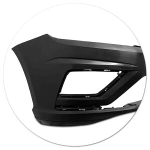 Parachoque Dianteiro Gol Voyage G7 2016 A 2018 1a Linha Preto
