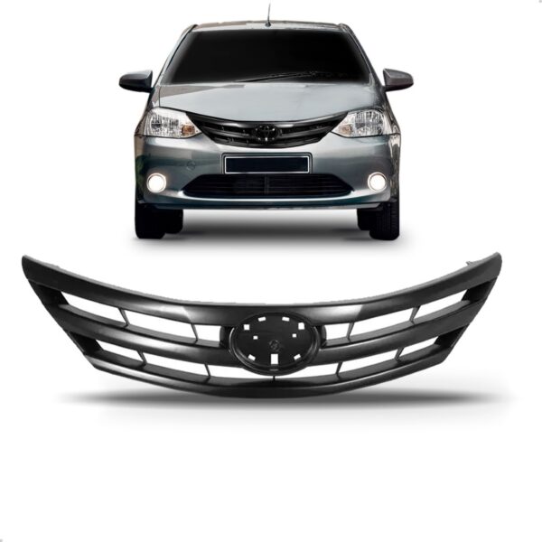 Grade Para Toyota Etios 2016 2015 2014 2013 2012 Preta Preto