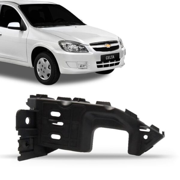 Guia Suporte Parachoque Celta Prisma 2006 A 2016 Lado Direito