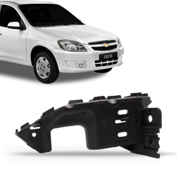 Guia Suporte Parachoque Celta Prisma 2006 A 2016 Lado Esquerdo