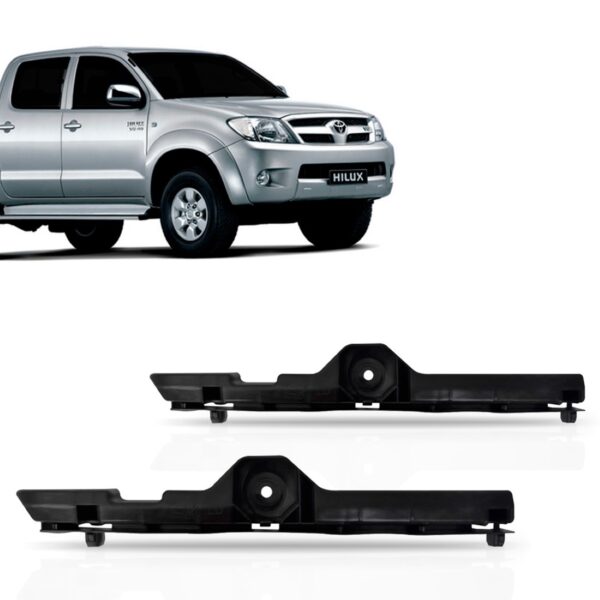 Guia Suporte Parachoque Hilux Srv 2005 A 2011 Dianteiro Lado Esquerdo