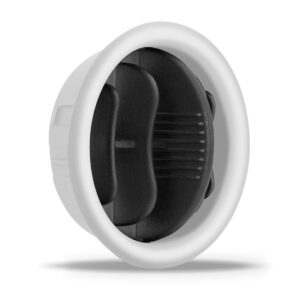 Difusor Saida De Ar Painel Celta 2001 A 2006 Prata.