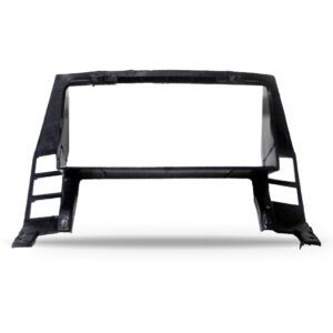 Moldura Painel Gol Parati Voyage 1988 A 1995 Quadrado Preto