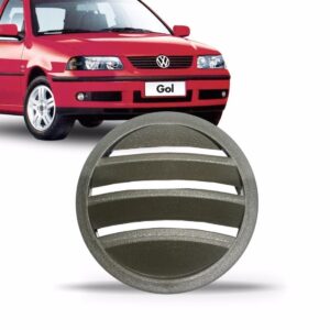 Difusor Saida Ar Painel Sup Gol G3 G4 Parati Saveiro Cinza.