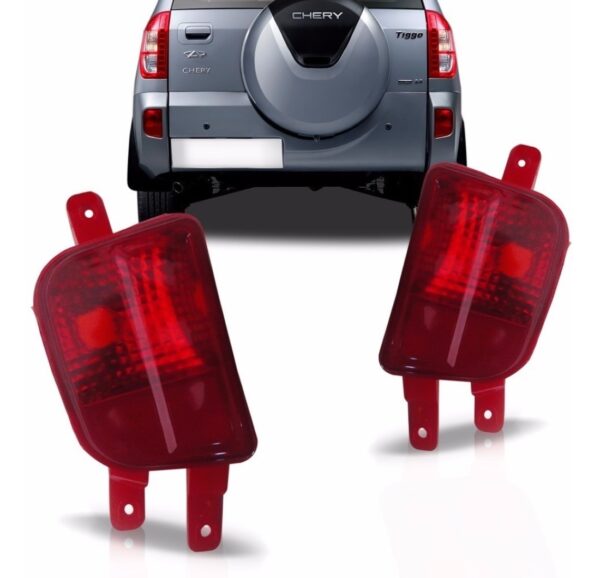 Lanterna Reflet Polaina Pchoque Traseiro Tiggo 2014 A 16 Le Esquerdo Vermelho