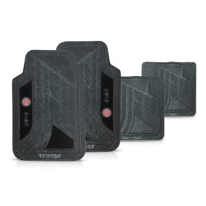 Tapete Para Fiat Mobi Todos Modelos Pvc Logo Bordado Preto