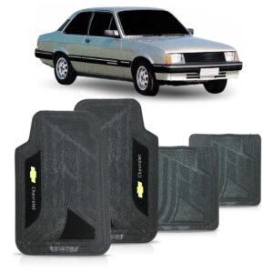 Tapete Para Trailblazer Todos Modelos Pvc Logo Bordado Preto