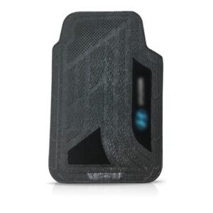 Tapete Compatível Para Veloster Pvc Logo Bordado Preto
