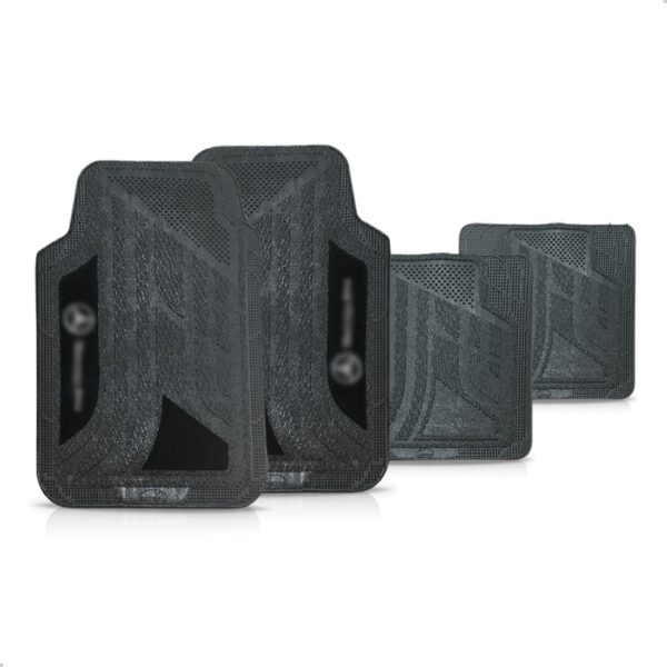 Tapete Mercedes Cla 2016 2017 2018 Pvc Logo Bordado Preto