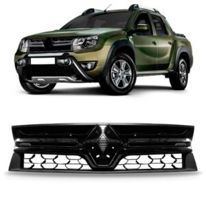 Tela Frontal Duster Oroch 2015 2016 2017 Completa Preta Preto