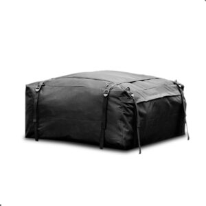 Maleiro De Teto Impermeável Dobrável Para Viagem 380 Litros Preto