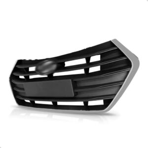 Grade Dianteira Para Hyundai Hb20 2016 2017 2018 Hath Friso Cromado