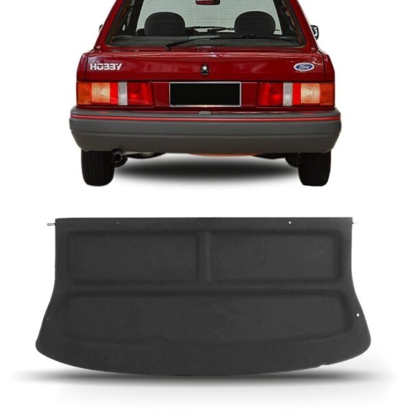 Tampão Bagagito Som Escort Hobby 87 88 89 A 94 95 96 Cinza Preto