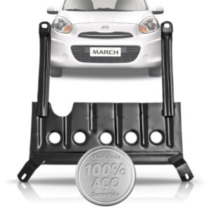 Protetor Carter March Versa 2015 A 2020 Peito Aço Reforçado