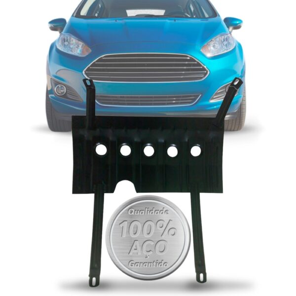 Protetor Carter Peito Aço Para New Fiesta Hatch 2014 A 2017