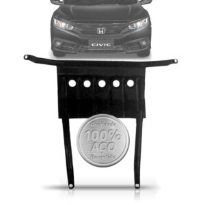 Protetor Carter Peito Aço P/ Civic G10 Ex Exl Ex Si 19 20 21