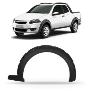 Moldura Paralama Dianteira Strada Trekking 2012 2014 2015 Lado Direito