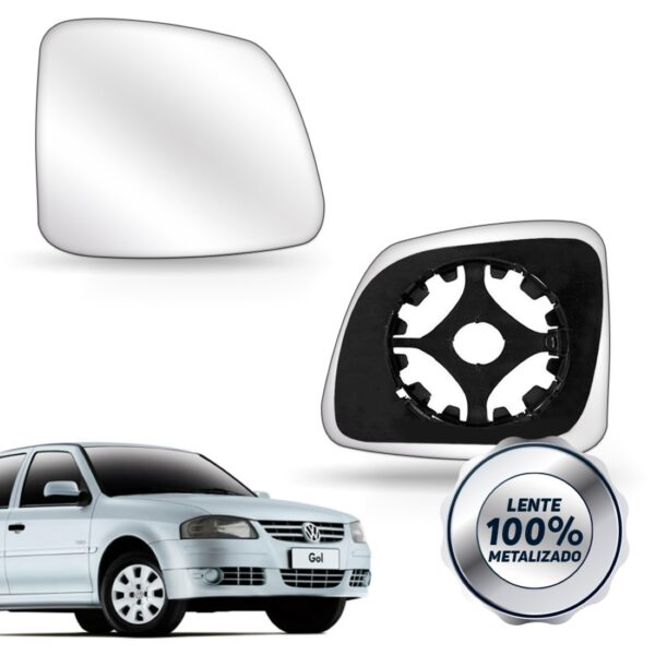 Lente Espelho Retrovisor Gol/golf Special Modelo Pequeno Ld