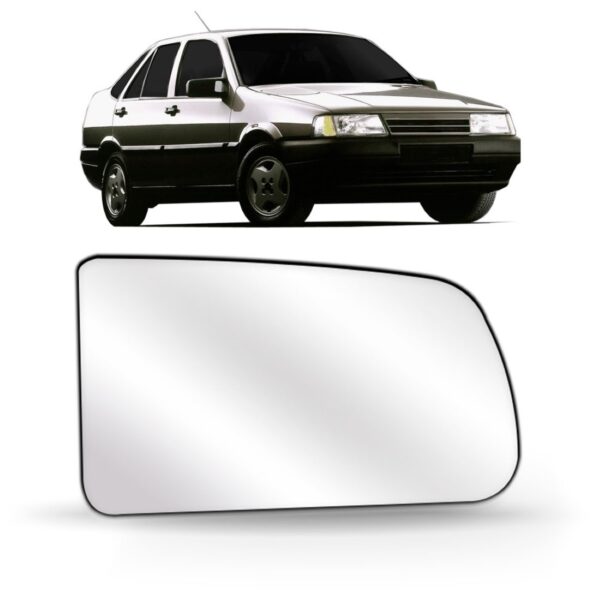 Lente Retrovisor Tempra 1992 A 1999 Com Base. Lado Direito