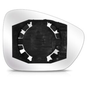 Lente Retrovisor Para C3/c4/aircross 2012 A 2015 C/ Base Ld Esquerdo