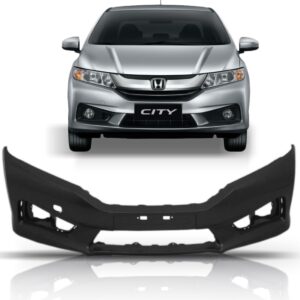 Parachoque Para City Ano 2015 A 2017 Dianteiro 1a Linha Preto