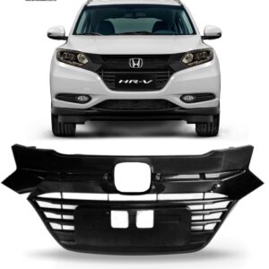 Grade Tela Do Radiador Para  Hrv 2015 16 2017 2018 Preto