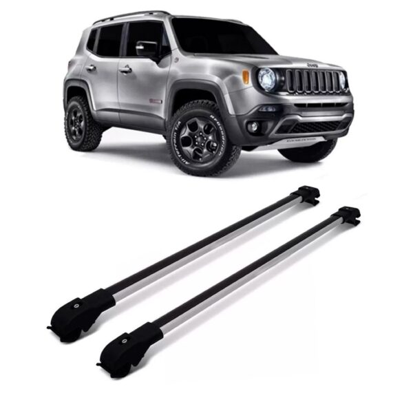 Rack Teto Travessa Para Hyundai Hb20x 12 A 18 Slim Prata Prateado