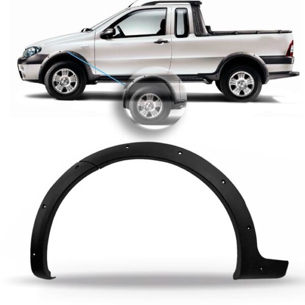 Alargador Moldura Paralama Strada Adventure 2002 A 2004 Lado Esquerdo
