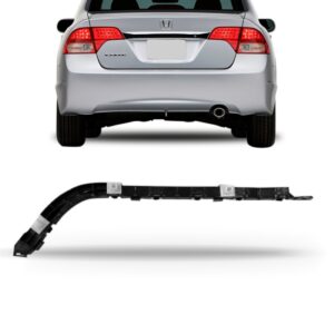 Guia Suporte Parachoque Traseiro New Civic 2008 A 2012- Lado Direito