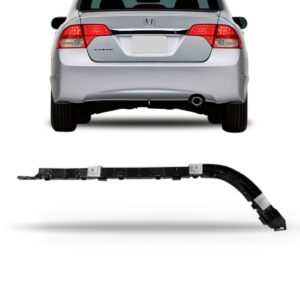 Guia Suporte Parachoque Traseiro New Civic 2008 A 2012- Lado Esquerdo