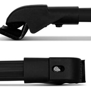 Travessa De Teto Para Tucson 2004 A 2017 Aluminio Slim Preto Preto