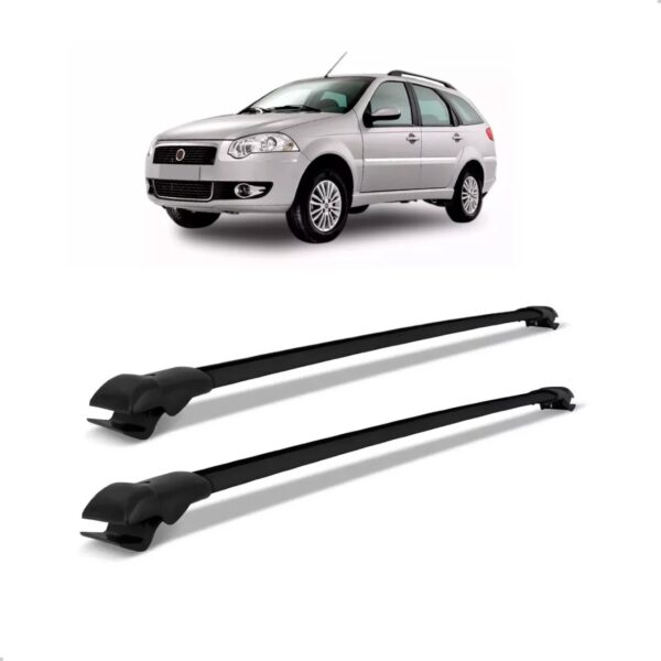 Rack Teto Palio Weekend  97/17 Travessa Slim Preta Preto